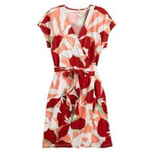 Women's Nine West Dolman Sleeve Wrap Dress, size Large